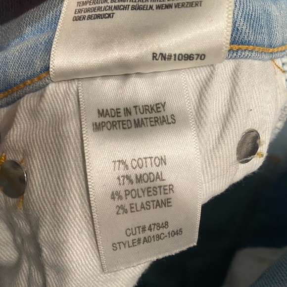 Agolde Riley Skinny Crop - Picture 4 of 6